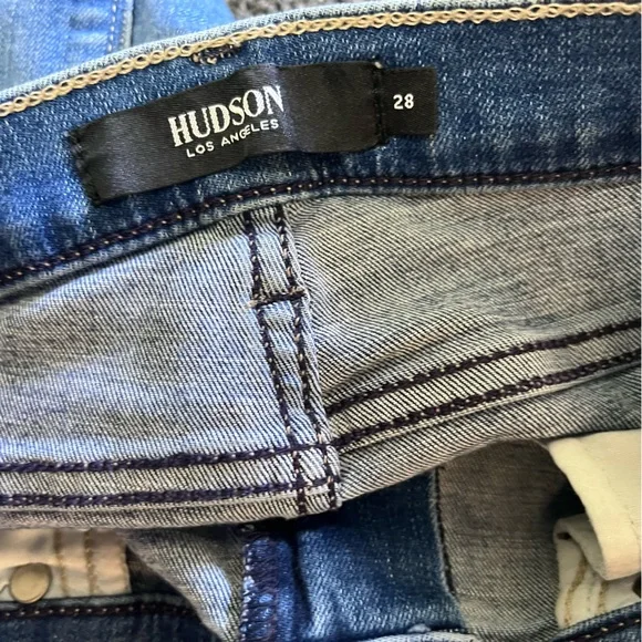 Hudson Jeans Women's Light Blue Skinny Jeans - Picture 8 of 10